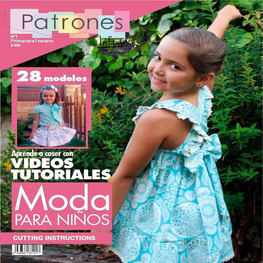 Revista Patrones Infantiles nº 19 ESPECIAL BEBÉS - Trapo's - Telas y tejidos