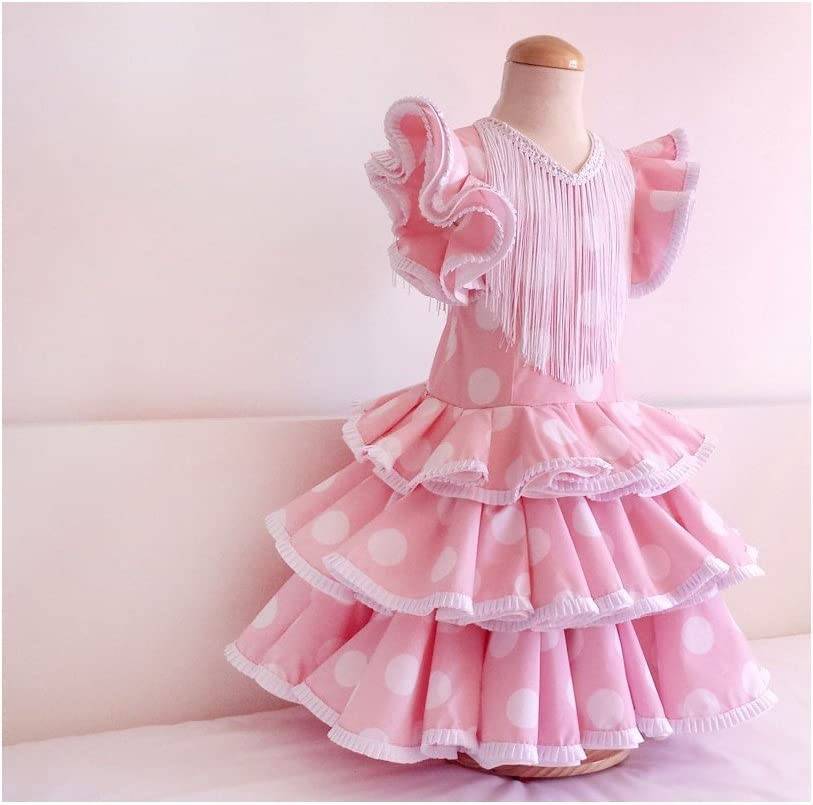 Patrones vestido flamenca niña Trapo's - Telas y tejidos