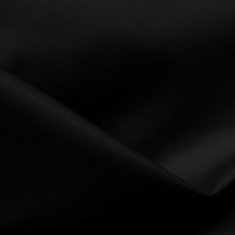 tela popelin algodon spandex negro